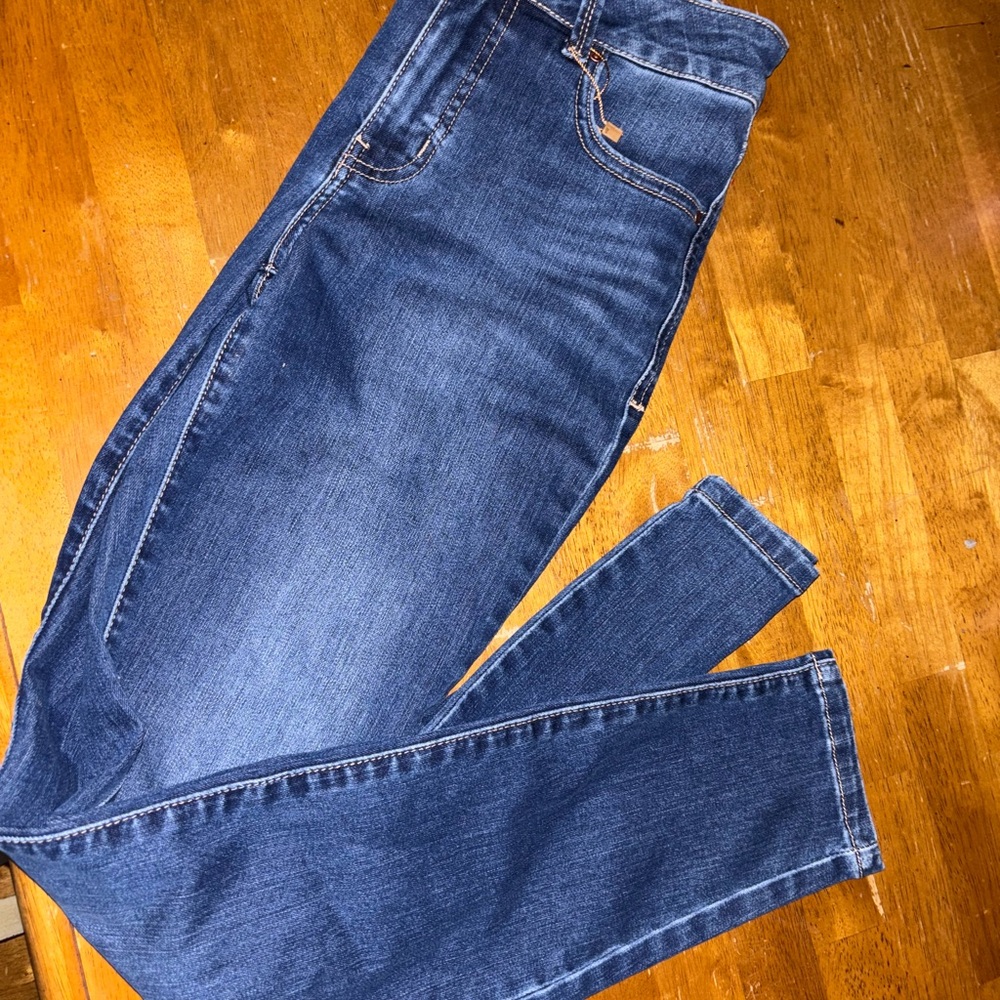Maurices Blue Skinny Jeans